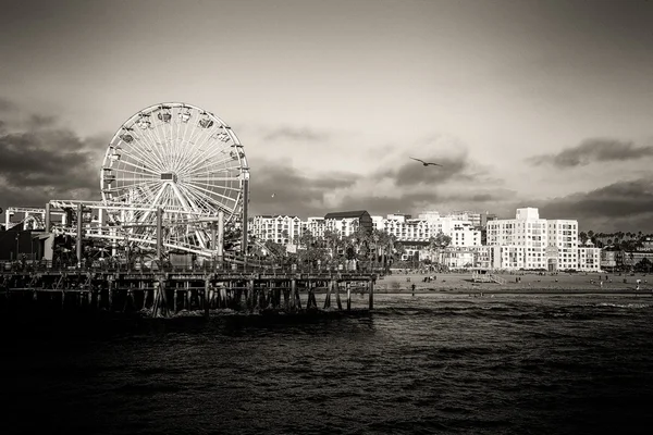 Santa Monica pier — Stok fotoğraf