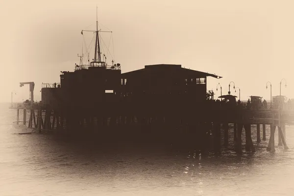 Santa Monica pier — Stockfoto