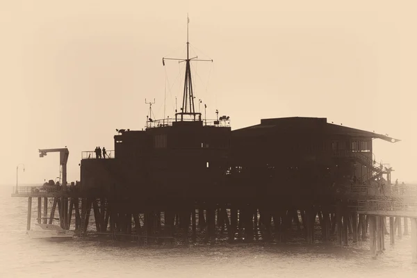 圣莫尼卡码头 — 图库照片