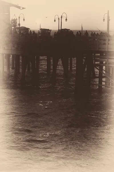 Santa Monica pier — Stockfoto