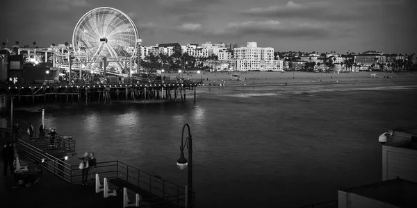 Seebrücke Santa Monica — Stockfoto