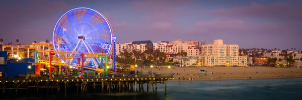 Seebrücke Santa Monica — Stockfoto