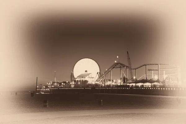 Santa Monica pier — Stok fotoğraf