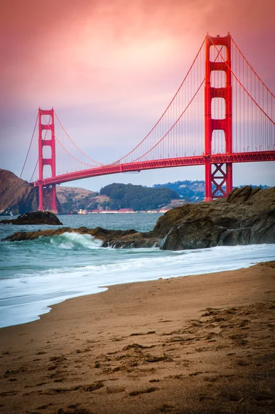 Puente de puerta de oro — Foto de Stock