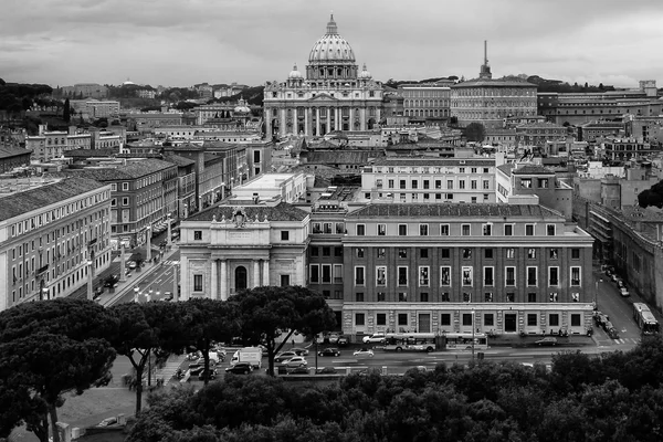 Panoráma v Římě — Stock fotografie