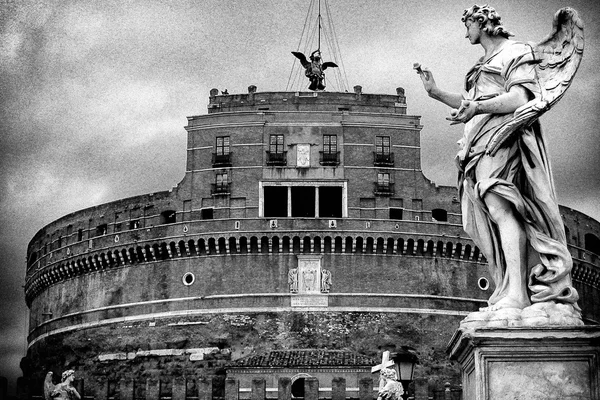 Panoráma v Římě — Stock fotografie