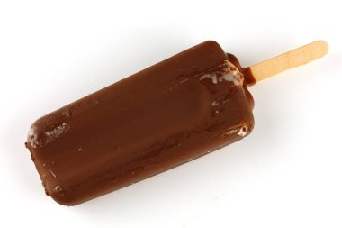 Çikolatalı dondurma bir sopa