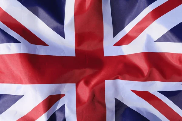 United Kingdom Flag Close — Stockfoto