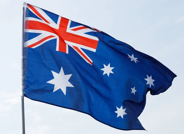 Australia Flag Sky — 스톡 사진