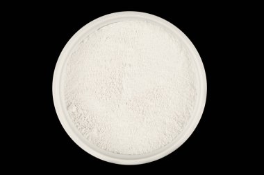 Tooth powder in a jar