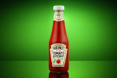 LVIV, UKRAINE - January 06, 2022: Heinz tomato ketchup