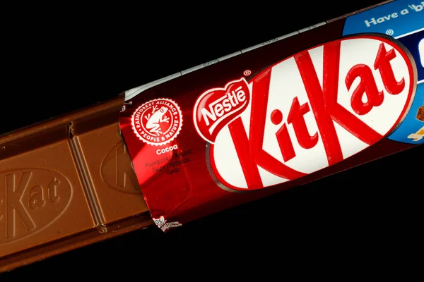 Lviv Ukraine January 2022 Kitkat Chunky Popcorn — Stok Foto