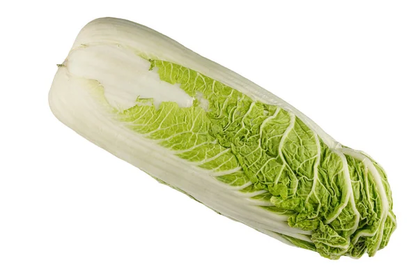 Peking Cabbage Close Useful Greens Healthy Food — Zdjęcie stockowe