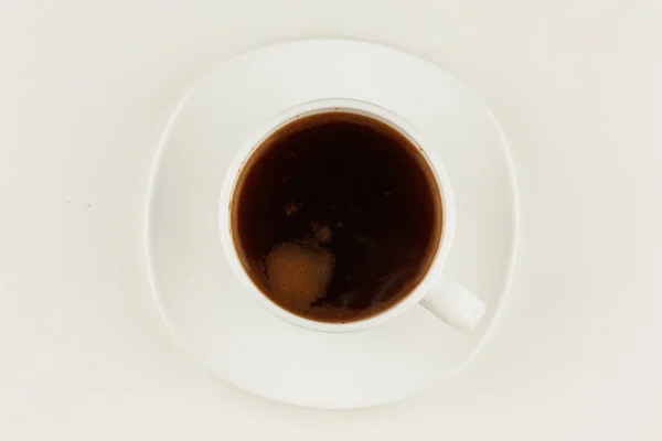 Coffee White Cup Isolate — Foto Stock