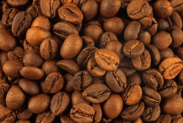 Coffee Beans Lot Close — Stock Photo, Image