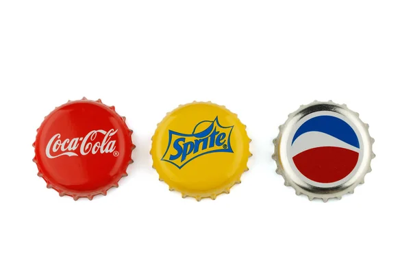 Lviv Ukraine March 2022 Soft Drink Cap — Stok Foto