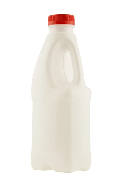 White Plastic Bottle Handle Isolate —  Fotos de Stock