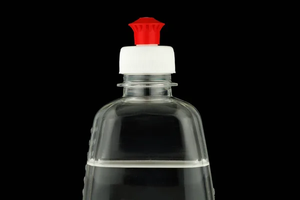 Transparent Jar Antiseptic Close — Stock Photo, Image