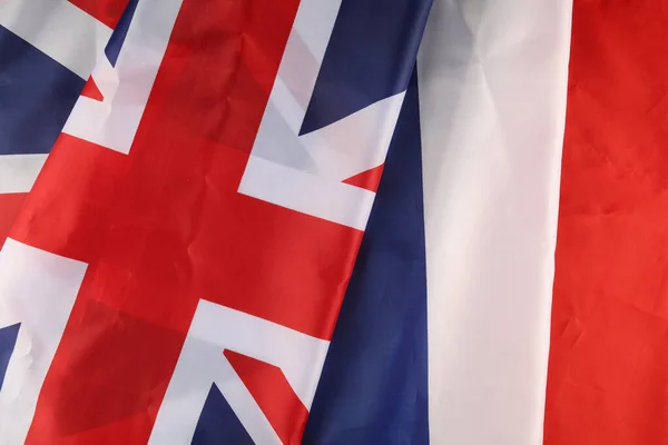 Flag France Great Britain — Fotografie, imagine de stoc