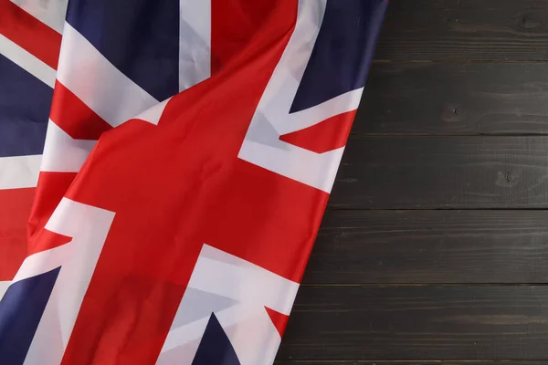 Flag of Great Britain place for text cope space