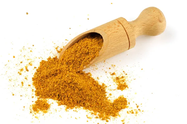 Curry Powder Seasoning Scoop — Foto Stock