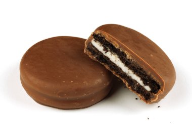 LVIV, UKRAINE - May 29, 2022: Oreo enrobed cookies