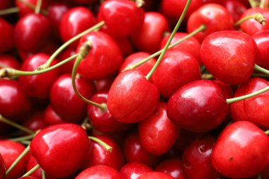 Red sweet merry. Merry berry close-up