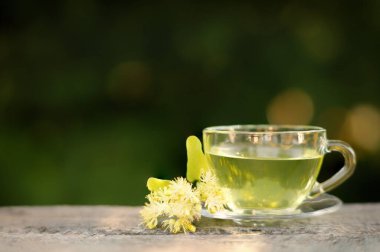 Linden tea Delicious linden tea in summer.