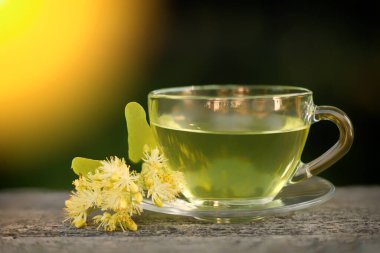 Linden tea Delicious linden tea in summer.