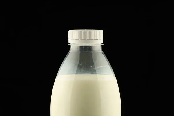 Молоко Пластиковій Пляшці — стокове фото
