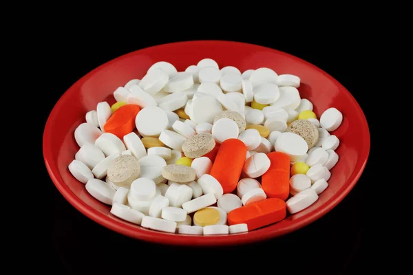 Lots Pills Pile — Stock Photo, Image
