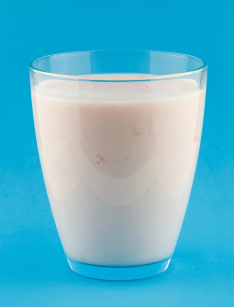 Yogurt Glass Useful Milk Drink — Stok fotoğraf