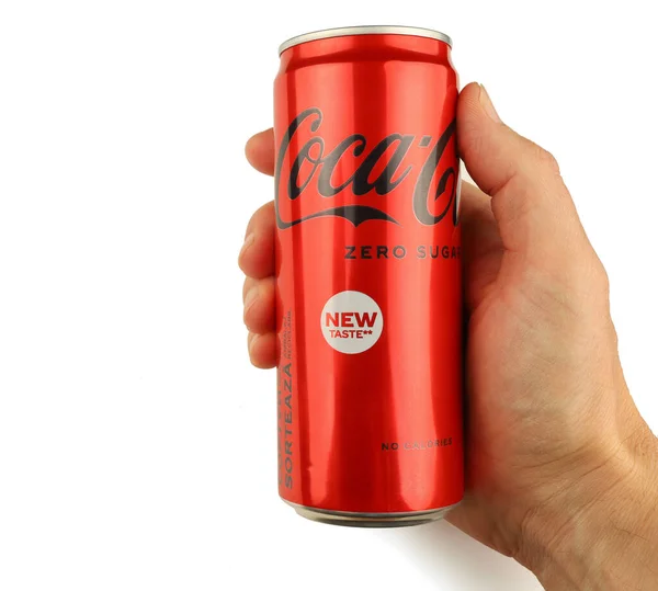 Lviv Ukraine May 2022 Coca Cola Soft Drink Jar — Stock Photo, Image