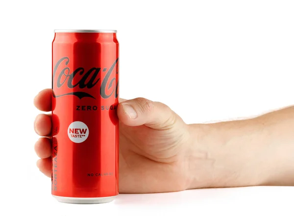 Lviv Ukraine May 2022 Coca Cola Soft Drink Jar — Stockfoto