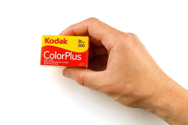 Lviv Ukraine May 2022 Kodak Colorplus Photographic Film — Stock Fotó