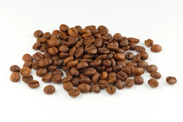Coffee Beans Isolate White — Stock Photo, Image