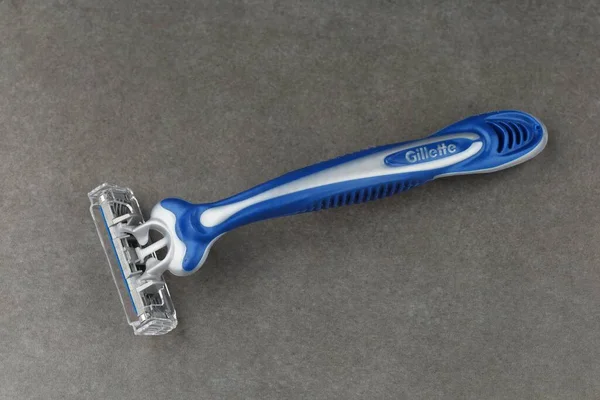 Lviv Ukraine July 2022 Gillette Blue Shavers — Stock fotografie