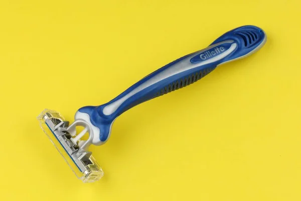 Lviv Ukraine July 2022 Gillette Blue Shavers — Fotografia de Stock