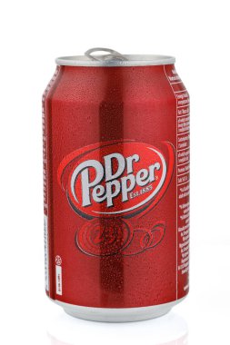 LVIV, UKRAINE - 12 Eylül 2022: Dr Pepper