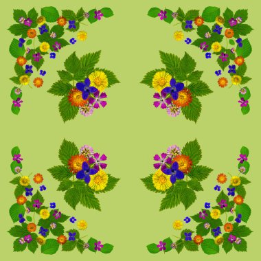 Colorblossomsnapkin2green