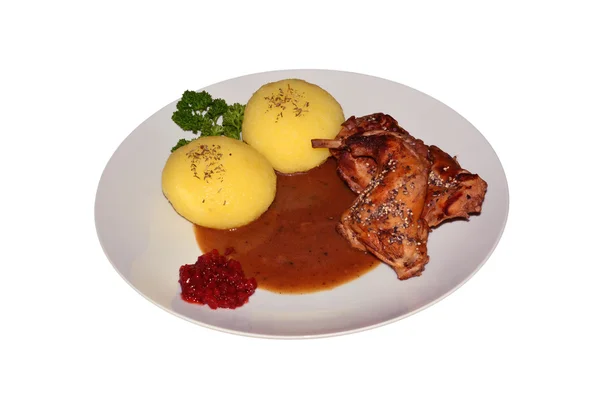 Kaninchenknödel — Stockfoto