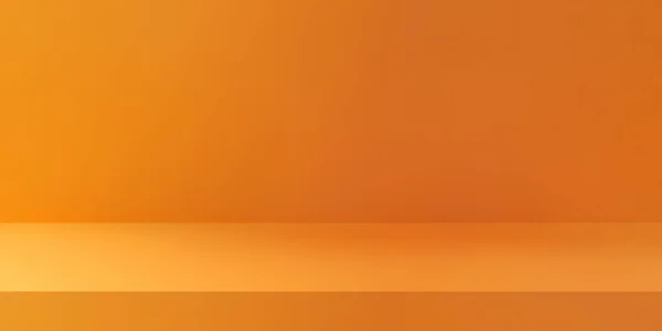 Herbst Orange Studio Hintergrund Darstellung — Stockfoto