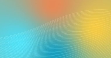 Görsel yanılsamayla soyut çok renkli arka plan ve hareket halindeki bağlantılı noktalar ve çizgiler. 4K video.