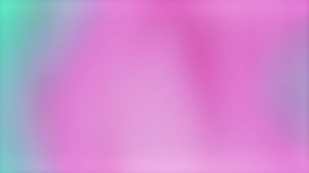 Абстрактный Пастельный Голографический Размытый Градиентный Фон Многоцветный Винтажный Дизайн Видео — стоковое видео