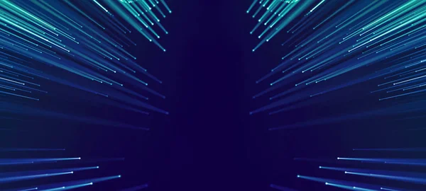 Kopya veya tasarım uzayı ile Noktalar bağlantısının soyut arkaplanı. Teklif verisi veya kuantum kavramı.