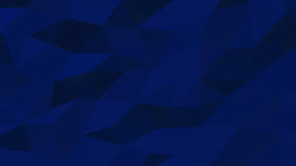 Abstract Dark Blue Low Poly Background Triangle Shapes Design Low — Stock Fotó