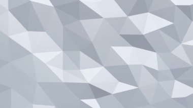 Abstract low poly background. Triangle shapes design. motion 4k video.