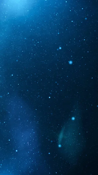 Över Universum Med Stjärnor Och Fantastisk Nebulosa Och Galax Abstrakt — Stockfoto
