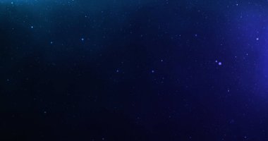 Yıldızlı ve inanılmaz renkli bir evren manzarası. Soyut arkaplan.