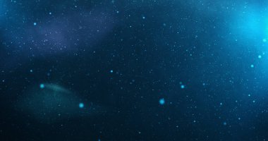 Galakside yıldızlı uzay. Evren yıldız, nebula ve galaksiyle dolu. Veri kavramı.